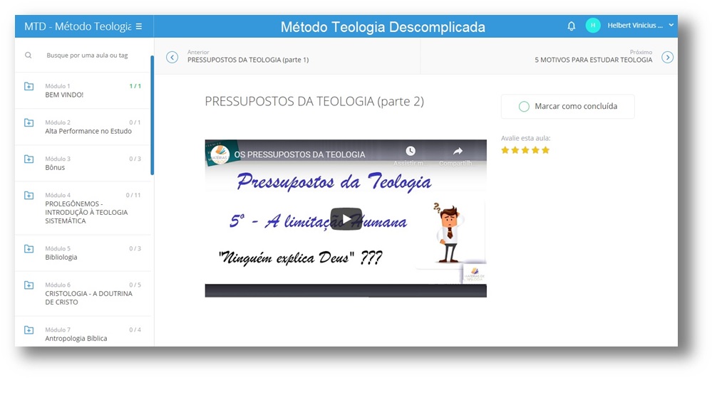 teologia descomplicada hotmart por dentro